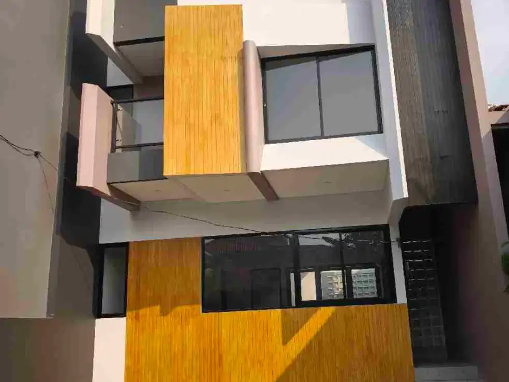 Rumah Pojokan Bintaro Sektor 9 Kucica 2 Lantai 4 Kamar