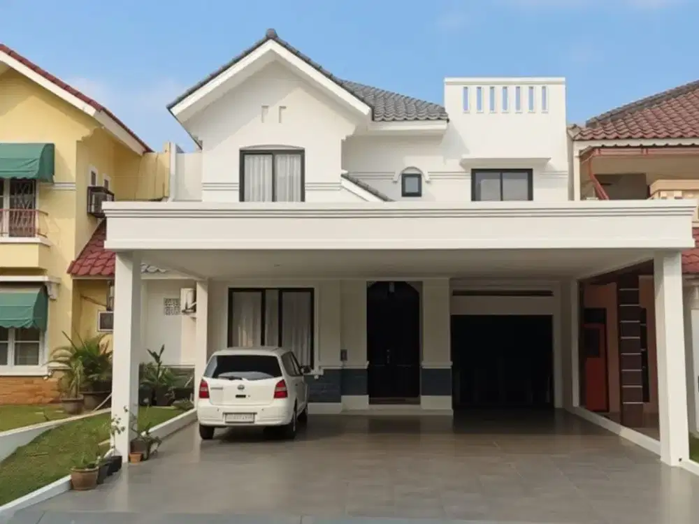 Dijual Rumah Secondary 2,5 Lantai Full Renovasi  Dalam Cluster di Kota Wisata Cibubur