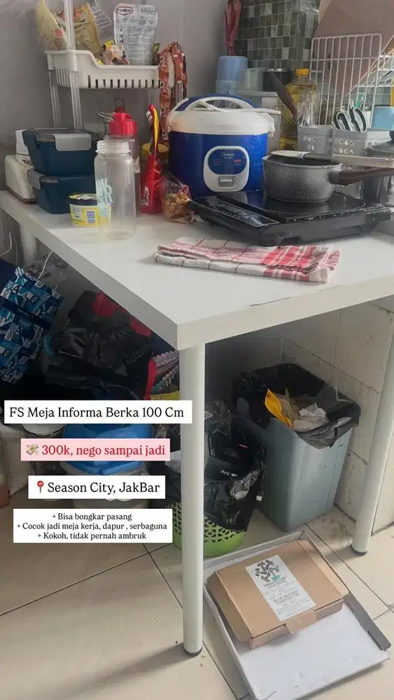 For Sale Meja Informa Berka 100cm