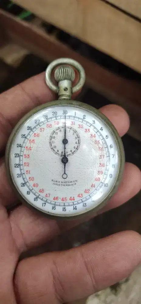 Jam Stopwatch 51mm Johs Hartmann Berlin PD 2 Jerman