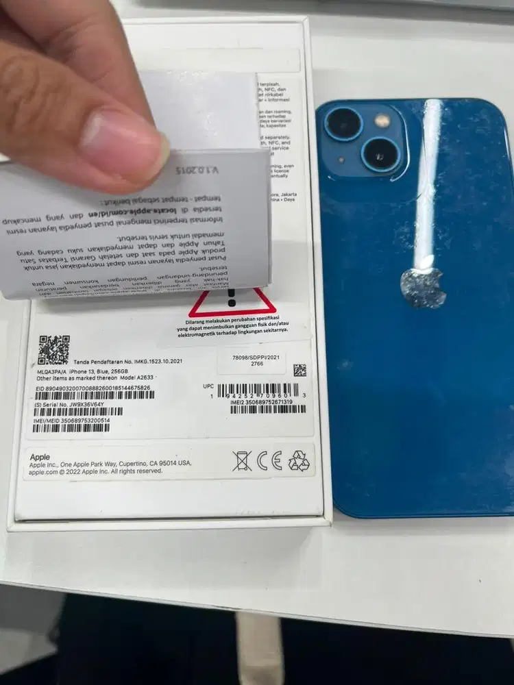 Iphone 256 gb ex garansi resmi TAM
