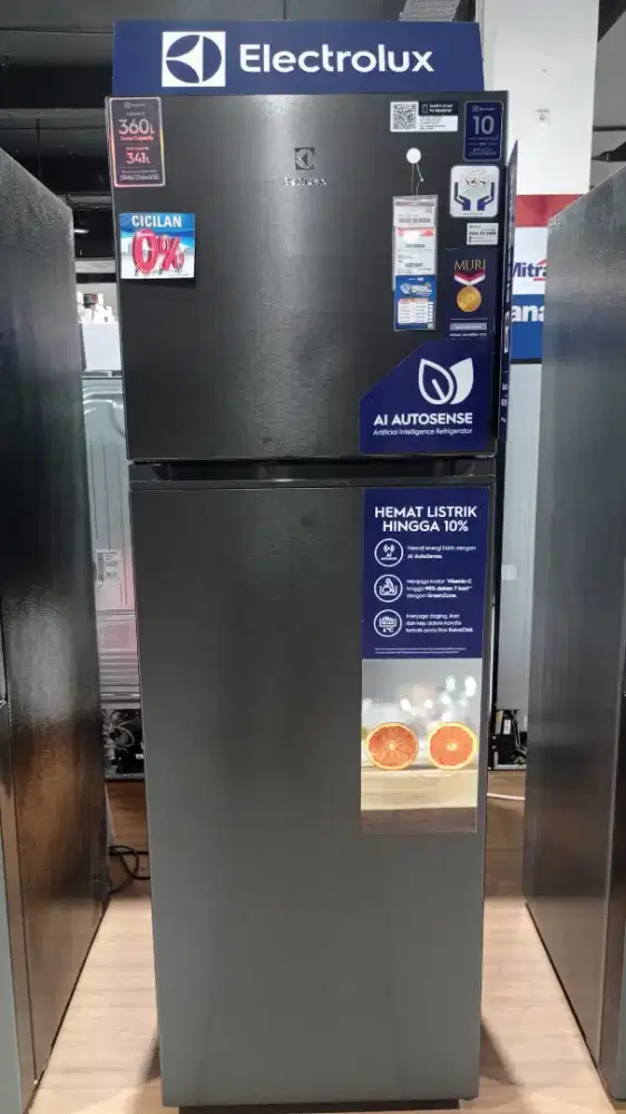 ELECTROLUX REFRIGERATOR 2D 312L