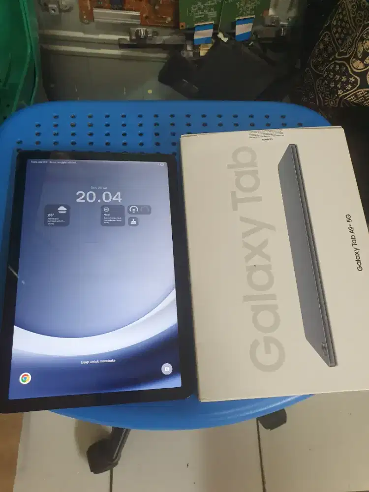 Samsung Tab A9 plus 5G 8/128 unit dan dus