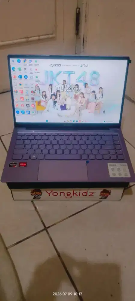 Laptop Axioo Hype 5 AMD X3 LOLLIPOP JKT48 RYZEN 5 3500U 8GB 256GB