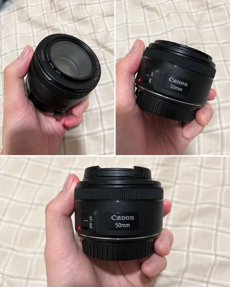 Canon EF 50mm f/1.8 STM + Canon Mount Adapter EF-EOS M Original
