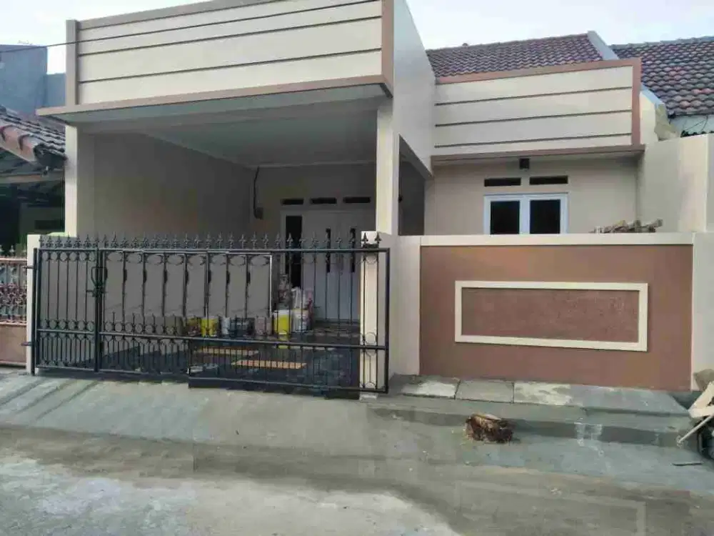 Rumah 1 Lantai Siap Huni, Lokasi Strategis, Lingkungan Asri di Harapan Indah, pejuang, medan Satria, Bekasi