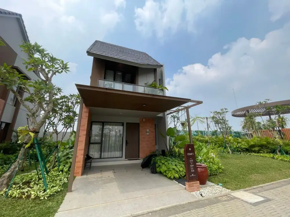 dijual rumah 2 lantai 5x12 siap huni di forestine cedar 5 citra garden 8 jakbar