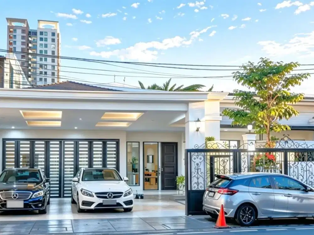 TURUN HARGA! RUMAH MEWAH AMERICAN CLASSIC SEBERANG CITOS – BRAND NEW, LOKASI PREMIUM