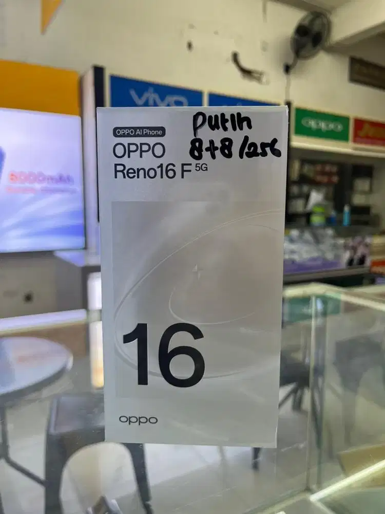 OPPO RENO 16F mulus fullset normal 100% - siap pakai