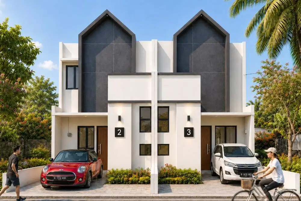Rumah 2 Lantai 500jtan