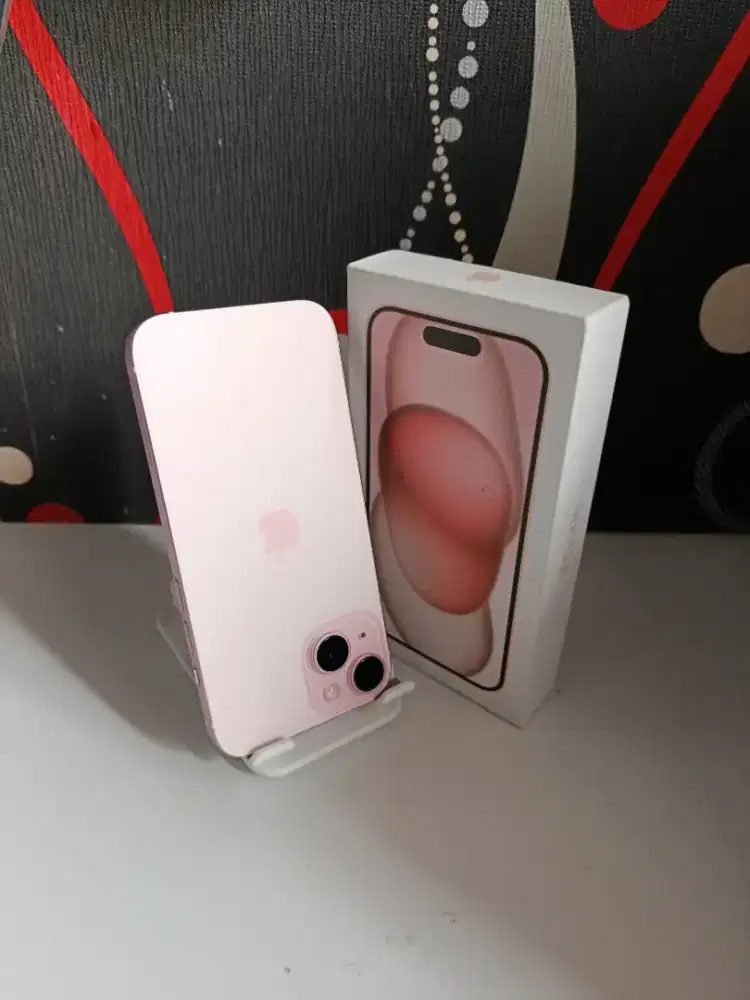 Apple iPhone 15 pink 128GB mulus