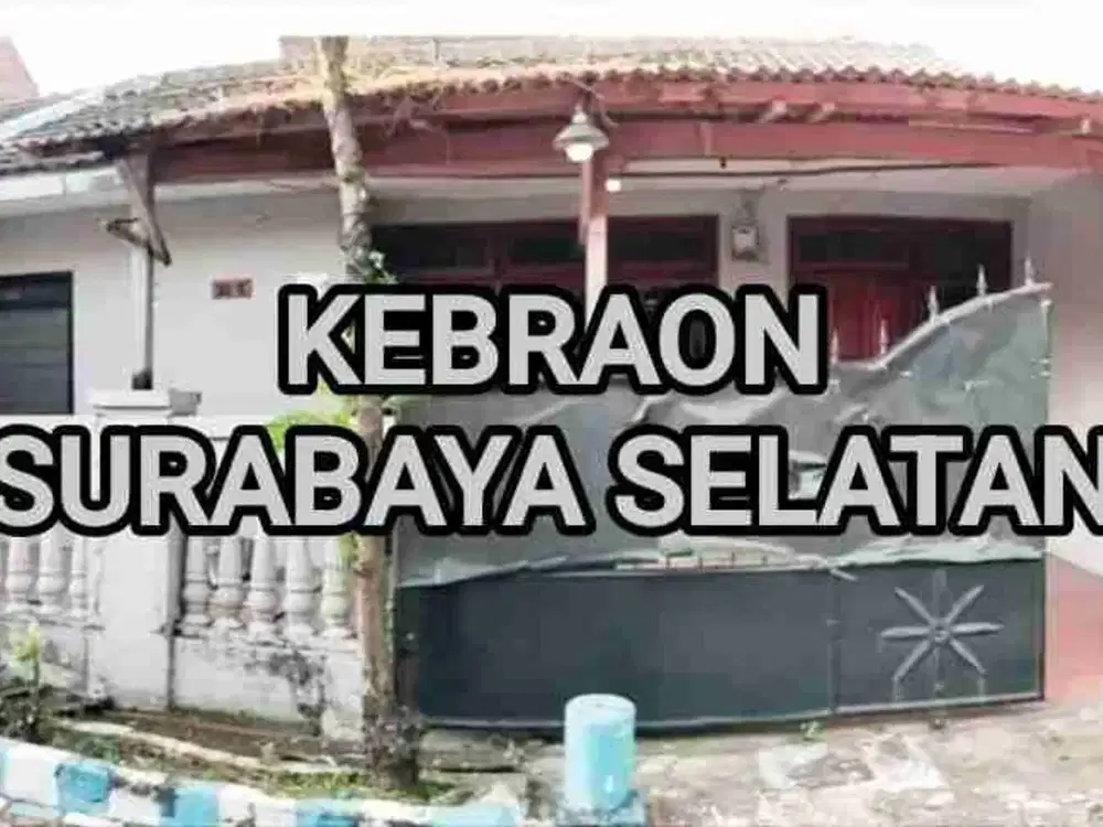 Rumah Murah siap Huni di Kebraon, Sby Selatan