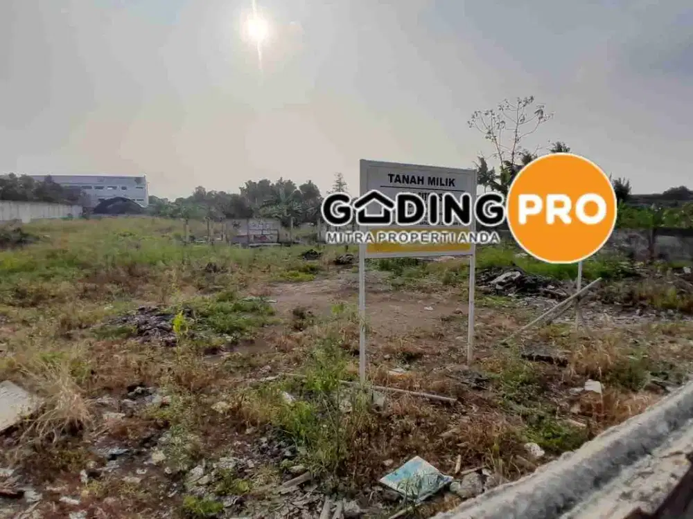 Jalan Raya Pabuaran, Kampung Sawah, Jatiranggon, Pondok Gede, Bekasi. Tanah pinggir jalan Dijual