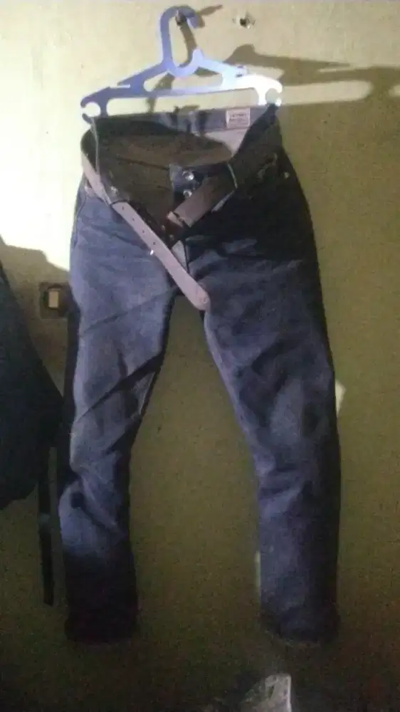 celana denim cerberus 21oz redline selvedge uk 28 ada box