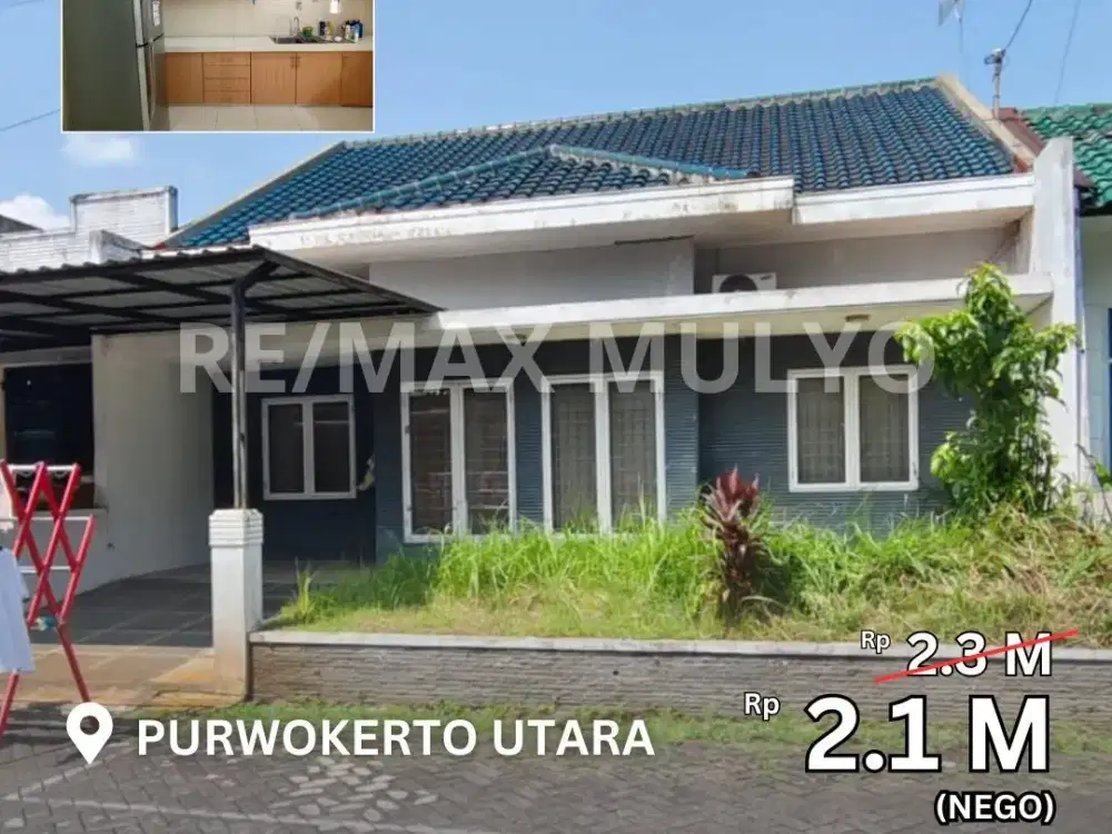 Dijual Rumah Full Furnished Siap Huni Area Purwokerto Utara