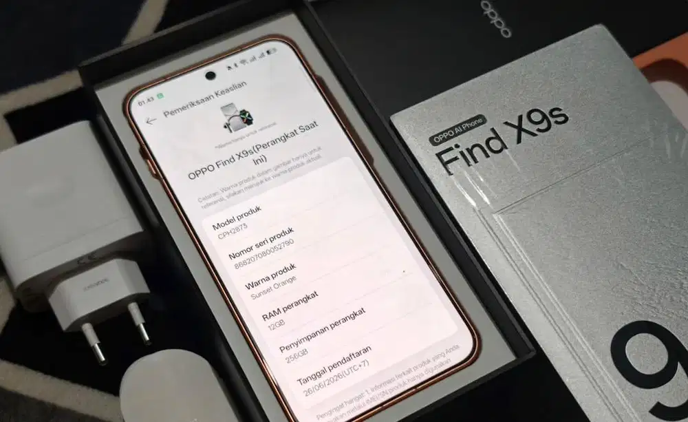 Oppo Find x9s Resmi