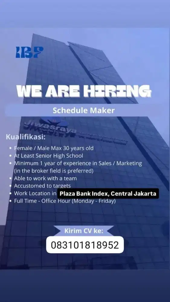 di cari cepat staf 5 orang