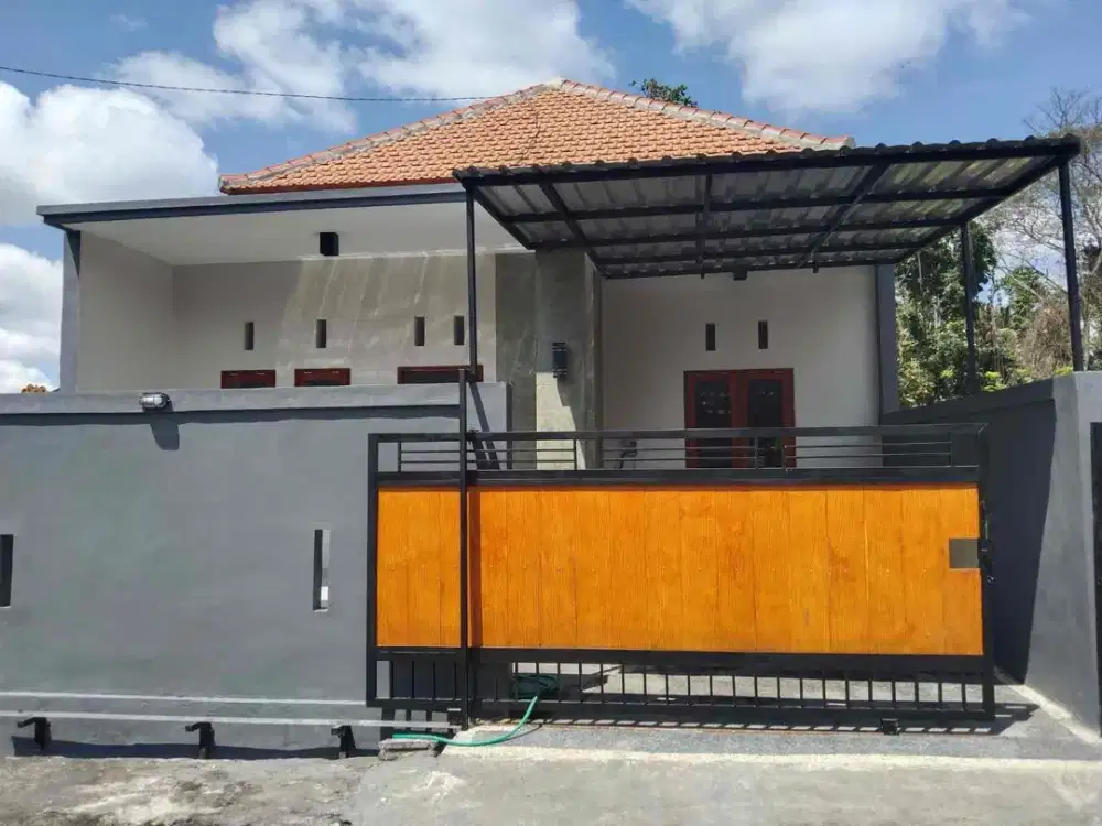 Rumah Baru Minimalis lantai 1 dalam tahap pembangunan