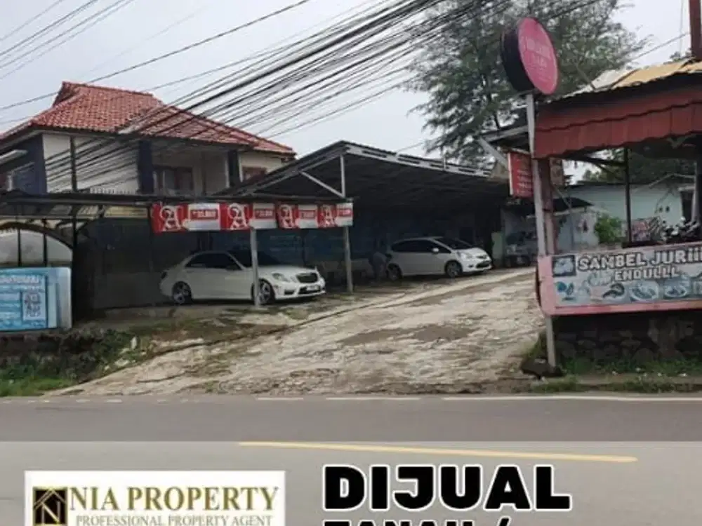 DIJUAL TEMPAT USAHA STRATEGIS DI JL LETDA NASIR CIKEAS CIBUBUR