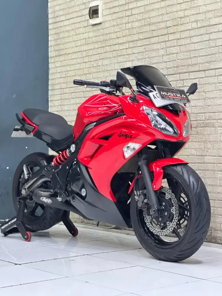 READY‼️ KAWASAKI ER6F TH 2012 UNIT TERAWAT ODO MASIH 18RB MULUS