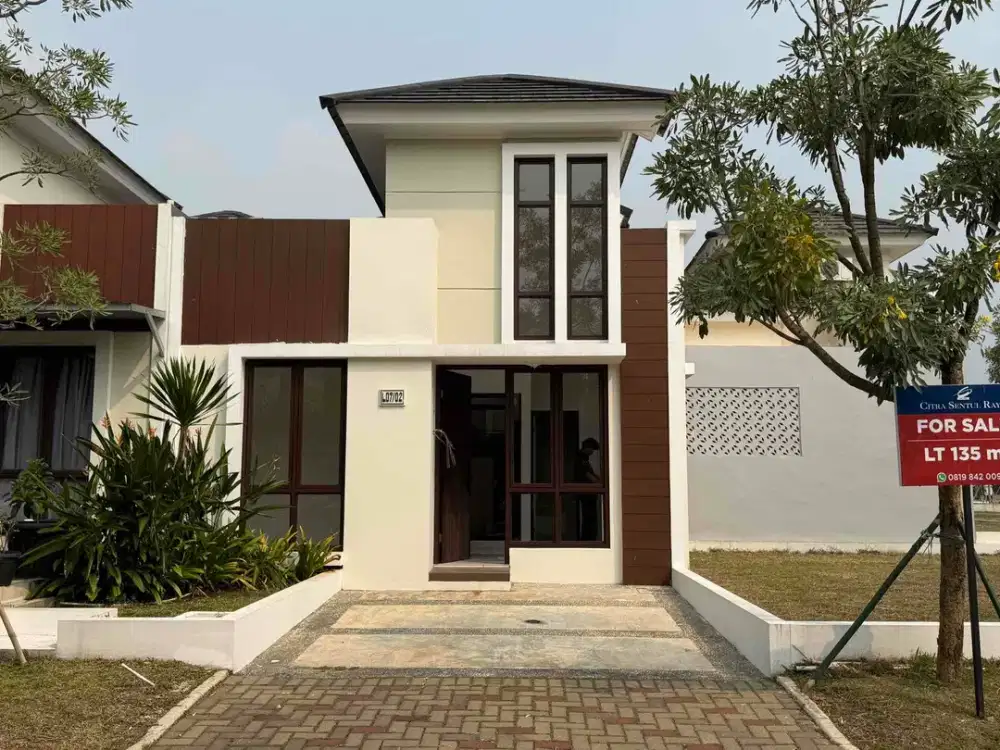 Rumah Modern Premium Siap Huni di Bogor dekat Tol Jagorawi