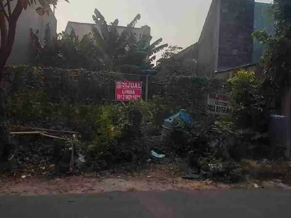Di jual tanah siap bangun di jl kav dki meruya utara,kembangan jakarta barat