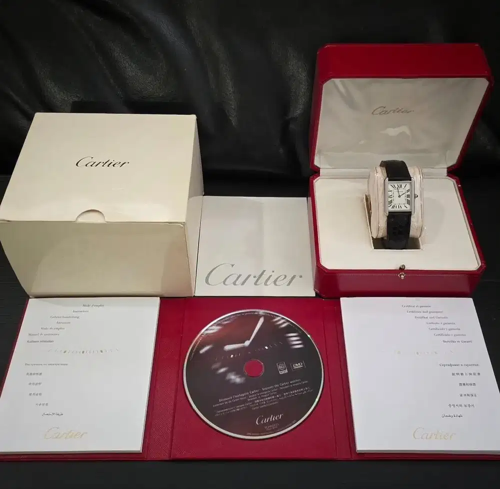 Cartier tank solo large fullset