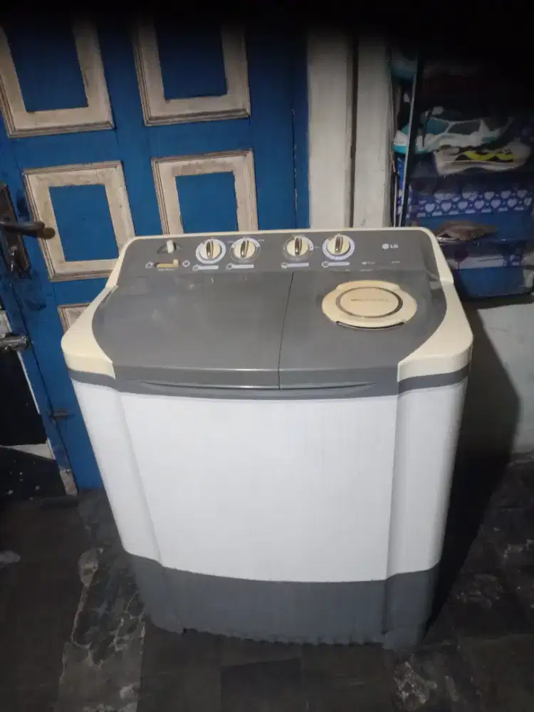Jual mesin cuci LG 9kg mesin ori pencuci pengring kencang bisa diantar