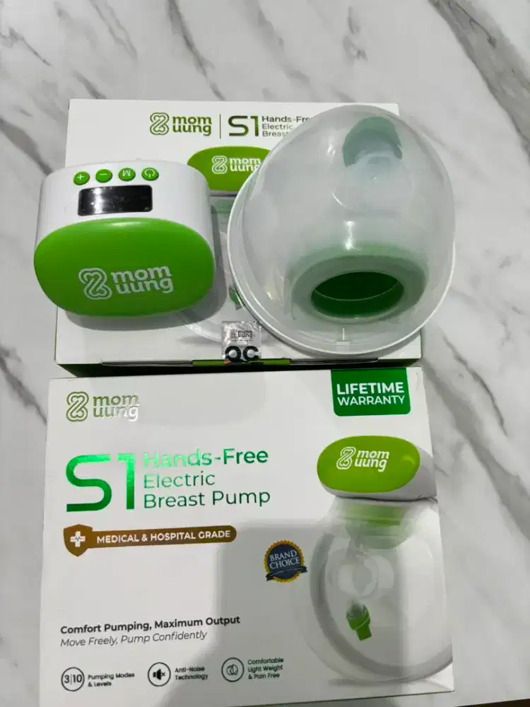 PRELOVED POMPA ASI ELEKTRIK MERK MOM UUNG ( BARU PAKAI 2 MINGGU )
