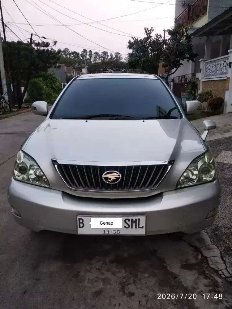 Dijual Toyota HARRIER 2.4 L. Prem AT 2007 w.Silver Met, kond antik