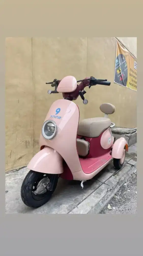 Cicilan sepeda listrik roda 3