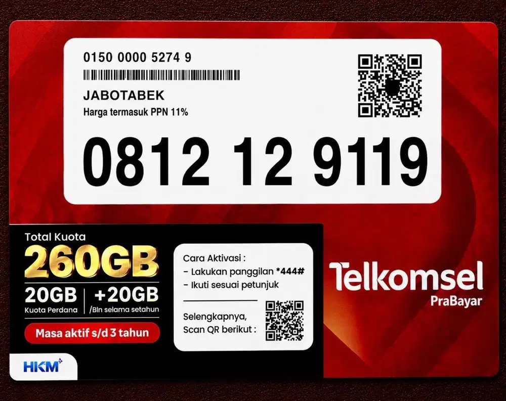 Nocan Nomor Cantik Simpati 10 Digit Special