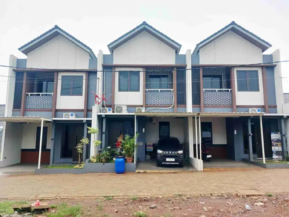 Dijual Rumah Minimalis 2 Lantai Fasilitas Jogging track Lokasi dekat ke Lrt Harjamukti dan 2 Pintu Tol