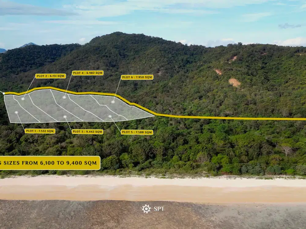 6,000 m² land plot just 300 meters from Jelenga beach