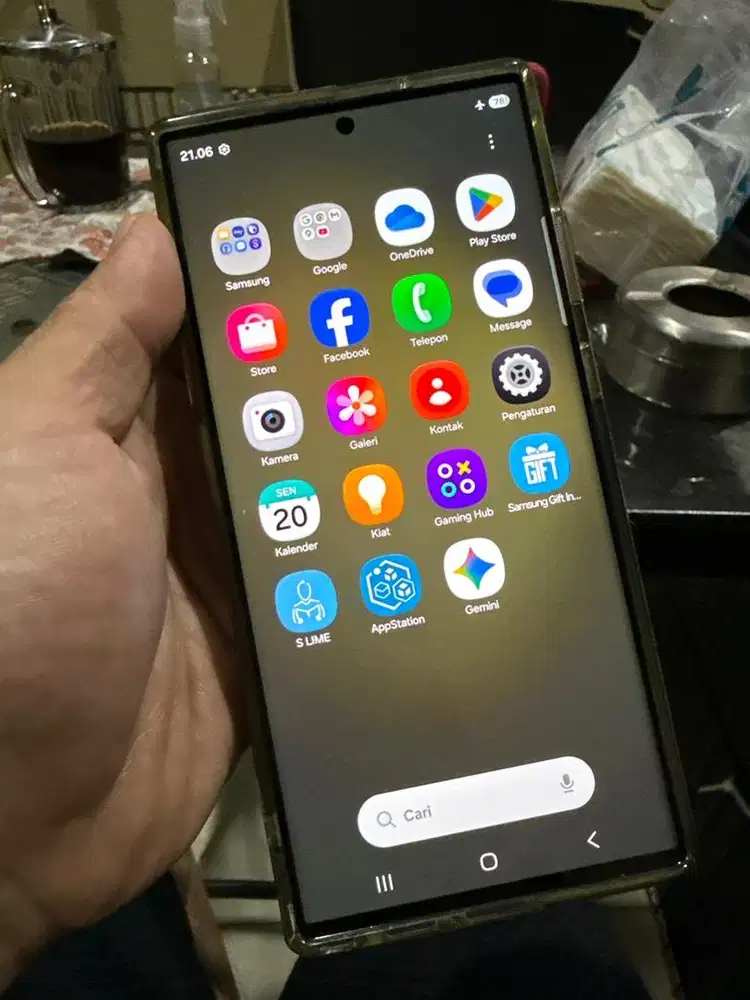 Samsung s23 ultra 12/512gb full set box garansi sein resmi