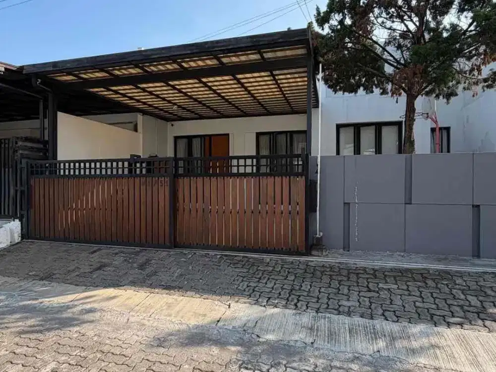 Djual rumah mewah di puri anjasmoro full Furnish dekat bandara