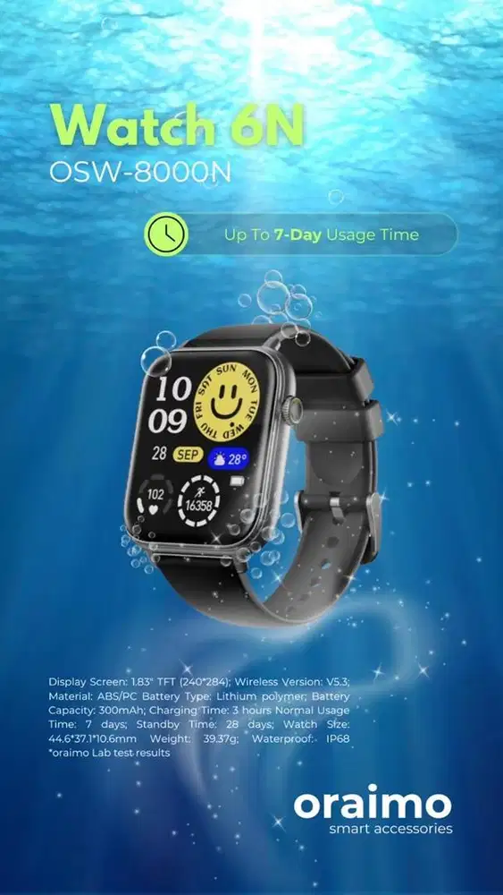 Smartwatch Oraimo Watch 6N OSW-8000N