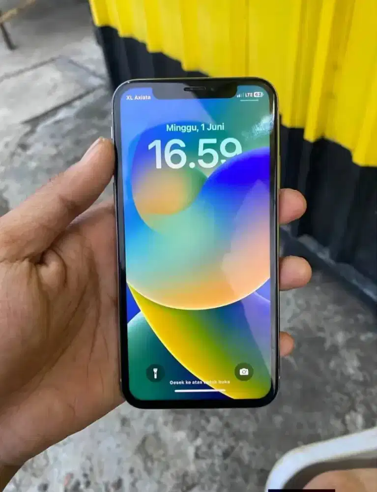 iPhon x 256Gb nominus lecet pemakaian