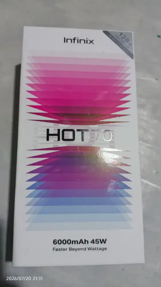 Infinixx HOT 70 Terbaru
