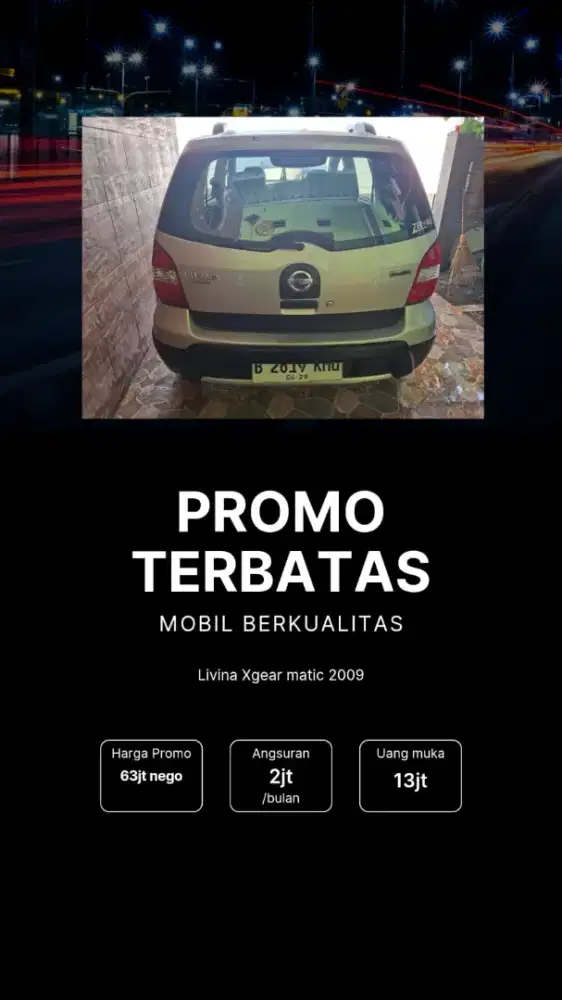 Jual cepat livina xgear matic 2009
