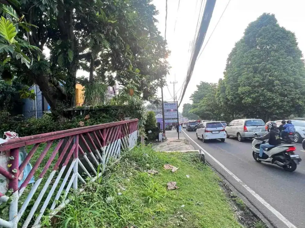 di jual tanah murah di pinggir jalan raya puncak