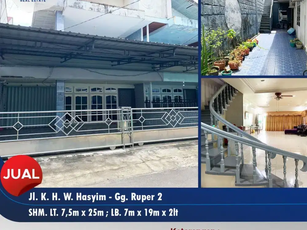 Rumah tengah kota Jl KHW Hasyim Ruper 2, Pontianak