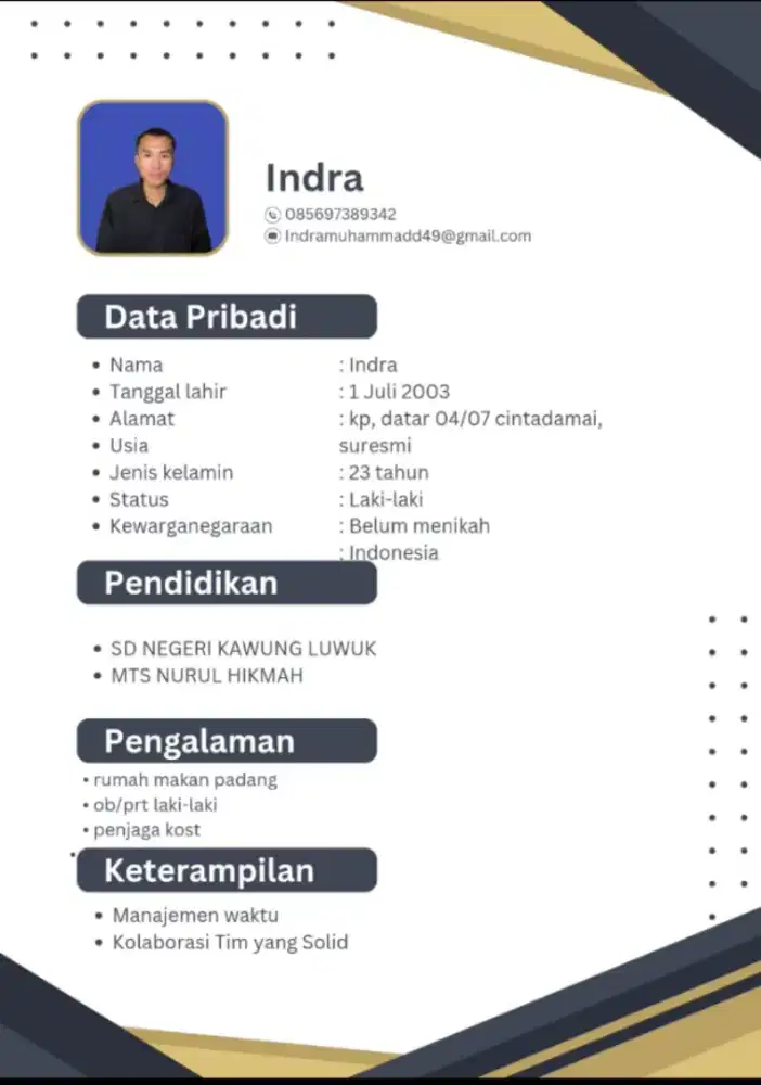Cari lowongan kerja