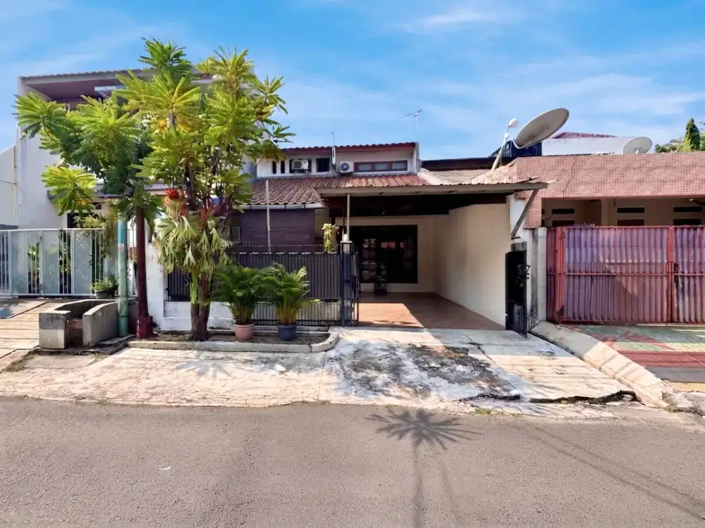 GAK SAMPE 3 M, SUDAH DAPAT RUMAH SIAP HUNI DI DUREN SAWIT! AKSES JALAN LEBAR