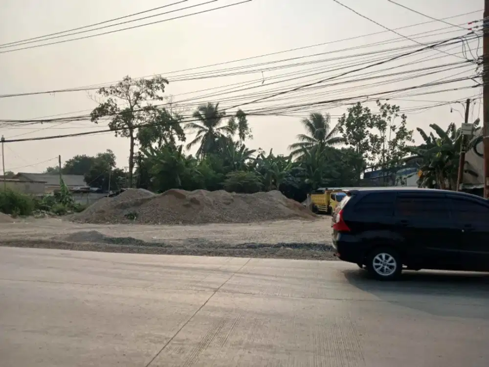 Dijual kavling  komersial di tepi jalan raya  Legok, tangerang