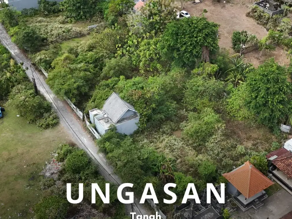Tanah Ungasan Dekat Perempatan Balangan Lingkungan Villa