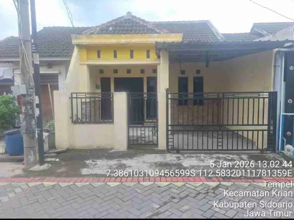 DIJUAL MURAH RUMAH PERMATA DUA /KRIAN/SIDOARJO