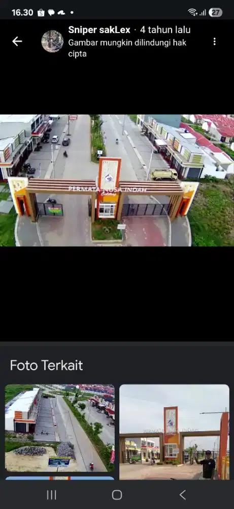 Jual rumah perumahan permata nusa indah cibitung