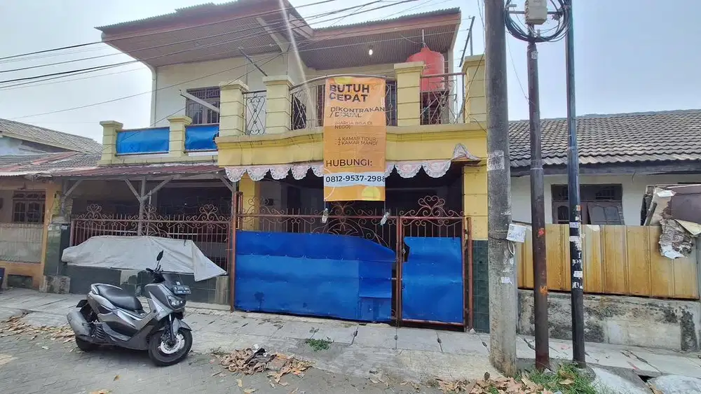 Dikontrakan Rumah di Taman Poris Gaga dekat Stasiun Poris