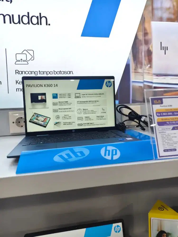 Laptop HP Pavilion X360 Core i3 Proses Cepat Dp0